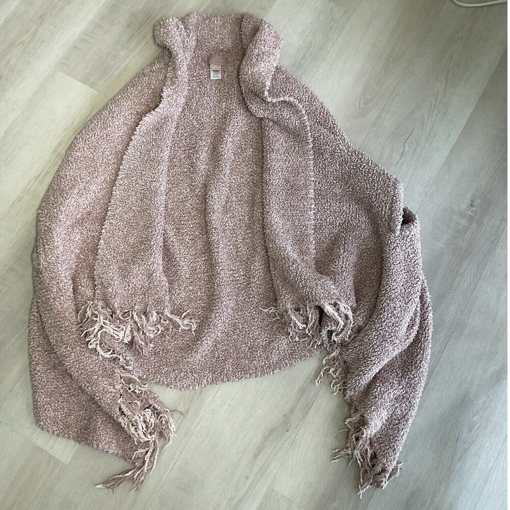 BareFoot Dreams CozyChic Pink Blanket Wrap Womens OneSize
